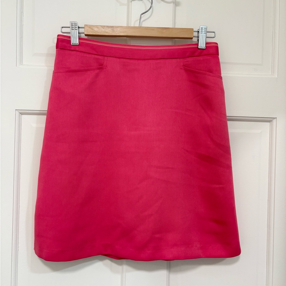 EP Pro Golf Skort Hot Pink Athletic Skirt Sporty Preppy‎ Tennis Prep Zipper Sz 4